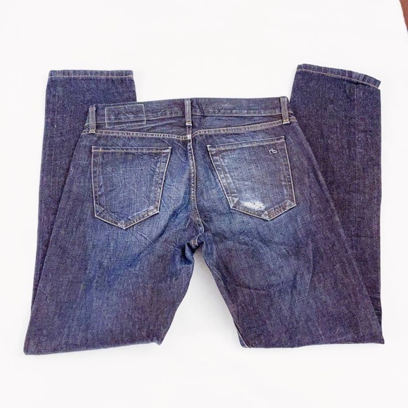 Rag & Bone Standard Issue Fit 2 Slim Leg Dark Denim SZ32 - Picture 3 of 8